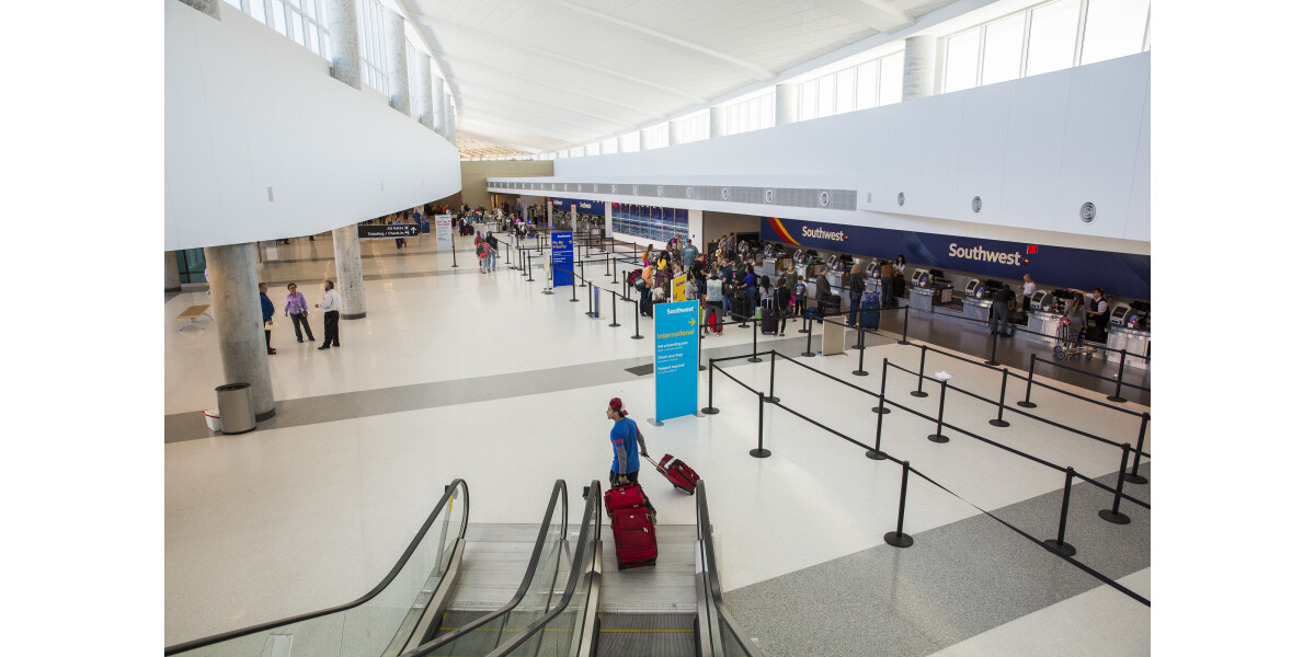 William P. Hobby Airport wall